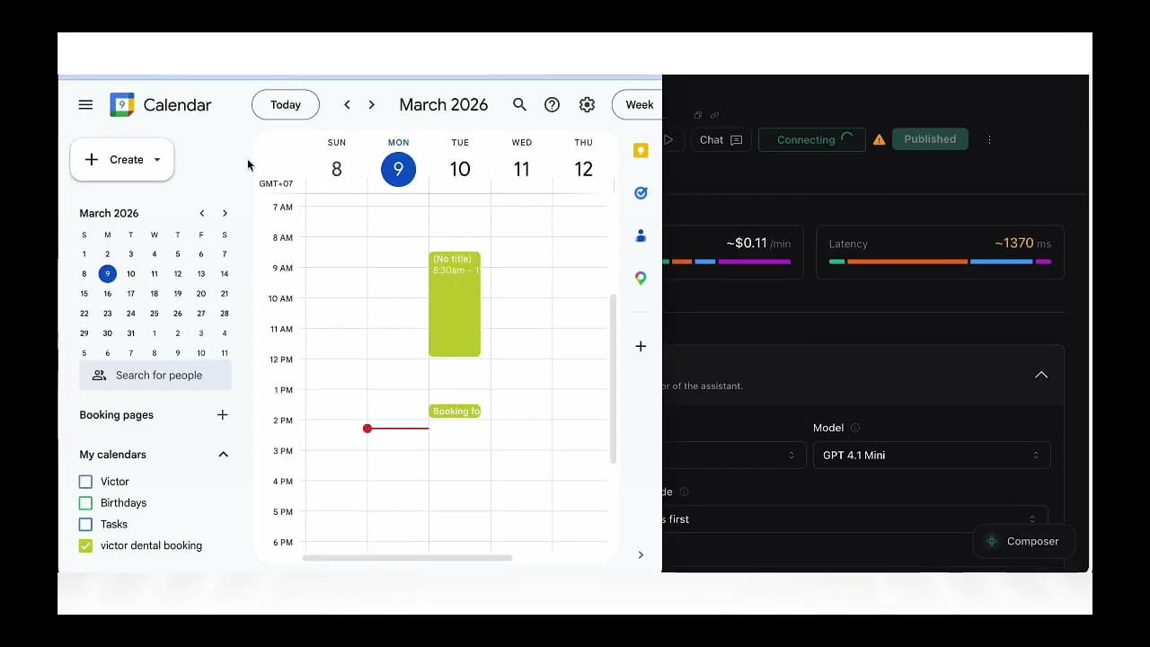 AI Voice Receptionist walkthrough thumbnail