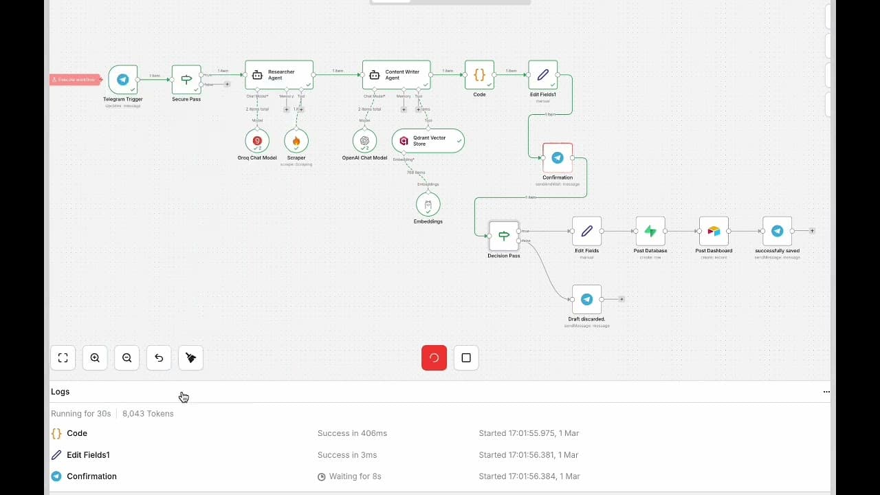 AI Content Research & Approval Workflow walkthrough thumbnail